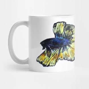 Art Doodle No. 34 Betta Fish Mug